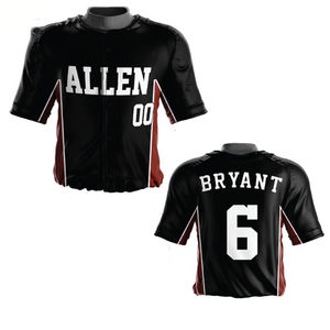 Own Sublimation Team Name Logo High Quality <b>Men</b> Sleeveless Baseball Uniform Breathable Baseball Jersey/Pant Sets - Product Image 6