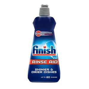 Finish Rinse and Shine Aid, 80 Lavages, Formule Avancée pour des Vaisselle et Ustensiles Brillants et Propres - Product Image 6