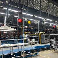 Pasokan Pabrik Lini Produksi Kulkas Domestik Tata Letak Pabrik OEM Lini Perakitan Kulkas