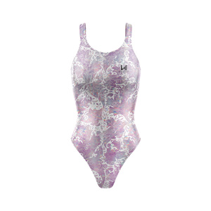 Maillot de bain une pièce professionnel et écologique pour femme, vêtements de natation, vente en gros, combinaison de créateur, couture sans couture - Product Image 4
