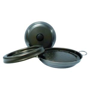 Sartén Eléctrica Antiadherente de Aluminio, Color Gris Oscuro 750326 (32 cm), Diseño Barbecue Pop - Product Image 1