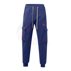 Fashionable <b>Men</b> Cargo Pants Loose Fit Straight Pattern Lightweight High Waist Comfortable Casual Pants - Product Image 2