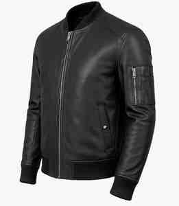 Nouvelle arrivée, veste en cuir d'hiver pour homme de haute qualité, douce, écologique, vêtements de mode, manches longues, dernier style - Product Image 2
