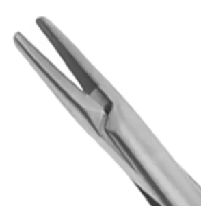 Portaagujas TC Mattieu de acero inoxidable de alta calidad, instrumento quirúrgico Manual con mandíbula delicada dentada - Product Image 2