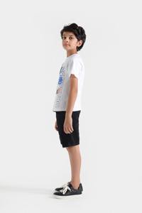 Trendy Comfortable Kids Boys T Shirt Soft Cotton Casual Wear Stylish Summer Daily Wear <b>Top</b> for Boys - Product Image 5