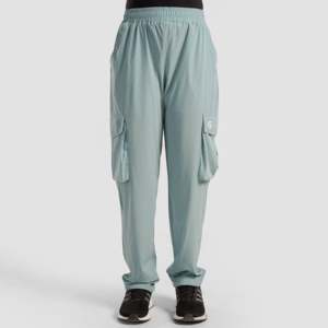Pantalones Cargo Ristic (Mint) 100% Algodón, Corte Regular, Ajuste Holgado, Logotipo Personalizable, Decoración con Cremallera, Lavado de Color, Ropa de Trabajo, Tallas XL a 6XL - Product Image 2