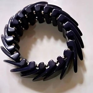 กำไลข้อมืองานแต่งงานแบบคลาสสิกประดับมุกเรซิ่นทำมือพร้อมใบรับรอง IGI สำหรับผู้หญิงและเด็กผู้หญิงจากอินเดีย - Product Image 1