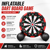 Kommerzielles Aufblasbares Fußball-Dartspiel Riesiges Fußball-Zielscheiben-Spiel Nylon Outdoor-Events Kundenspezifisches Design