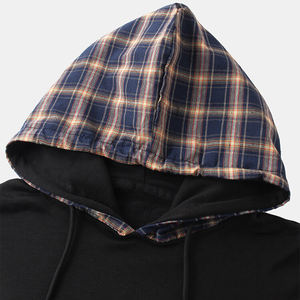 Sudadera con Capucha de Forro Polar de Manga Corta para Hombre, con Logotipo Personalizado, de la Mejor Calidad 2023, 100% Algodón, Ecológica, Diseño Único, Venta al Por Mayor OEM para Invierno - Product Image 3