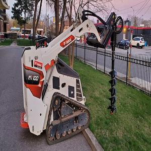 MT100 Mini chargeuse compacte à dérapage 1000kg 1410kg chargeuse frontale à chenilles conception qualité noyau de roulement expédition rapide prix de gros - Product Image 4