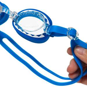 Lunettes de natation personnalisables OEM/ODM avec motif dents de requin Luv Her, anti-buée, protection UV, sangle réglable, lunettes de sport directes - Product Image 3