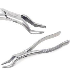 ชุดคีมถอนฟันสแตนเลสแบบใช้มือสำหรับมืออาชีพ พร้อมด้ามจับตามหลักสรีรศาสตร์และตำแหน่งขากรรไกร 3 ระดับ - Product Image 1