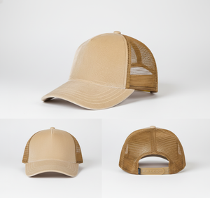 Casquette de baseball en maille de gros, devant en velours premium et dos respirant, unisexe, réglable avec fermeture snapback - Product Image 2