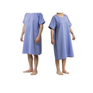 Conjunto de Bata y Manta Anti-Ligaduras para Aislamiento - Mezcla de Poliéster, Ignífugo, Lavable Térmicamente - Product Image 4