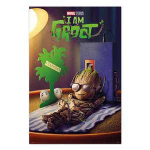 Affiche Marvel I Am Groot, style design moderne pour décoration murale - Product Image 1