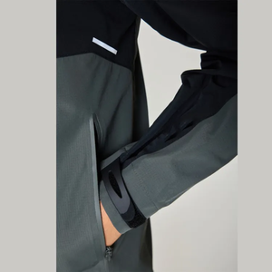 ชุดเสื้อกันลมของผู้ชายชุดกันลมระบายอากาศได้ดีชุดเสื้อกันลมผ้าไนลอนสีทึบ - Product Image 4