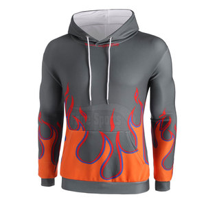 Nouveaux sweats à capuche thermiques d'hiver 2024 entièrement personnalisables par sublimation, sweats en polaire écologiques personnalisés, grandes tailles, vêtements décontractés pour hommes - Product Image 1