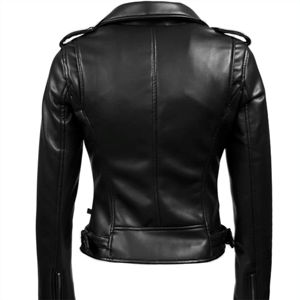 Chaqueta de Cuero de Alta Calidad para Mujer |   Chaqueta de Cuero Genuino Elegante y Duradera para un Look Atemporal - Product Image 3