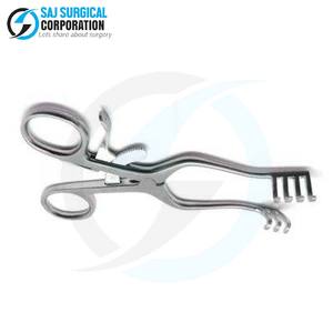 Retractor de tejido Weitlaner, diseño de dientes afilados múltiples para una sujeción segura del tejido sin deslizamiento durante la cirugía - Product Image 3
