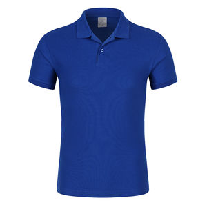 Personnalisable Hommes 100% Coton Manches Courtes pour Polo à Séchage Rapide Golf T-Shirt Respirant Imprimé Votre Propre Marque Solide Patter - Product Image 5