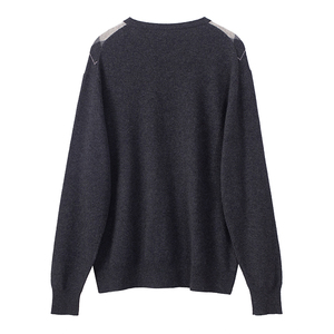 Wholesale Custom Made Men <b>Argyle</b> <b>Sweater</b> and Winter <b>Sweater</b> Round Neck Fashionable Warm and Slim Fit Pullover Stylish <b>Sweater</b> - Product Image 2