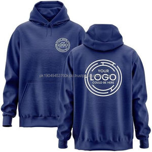 Sudadera con capucha de gran tamaño de algodón 100% para hombre, Sudadera de felpa francesa de peso pesado con logotipo personalizado y hombros caídos, talla 6XL de invierno - Product Image 1