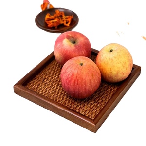 Cestas de mimbre rectangulares hechas a mano, cestas de bambú tejidas decorativas, decoración diaria del hogar, producto artesanal de Bambú - Product Image 1