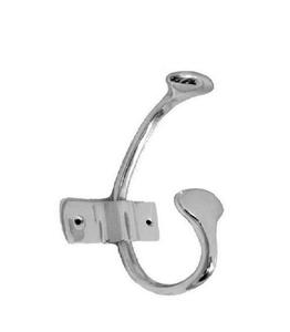 ตะขอแขวนผนังรูปโลหะสีเงินมันวาวสุดหรูพร้อมโลโก้ตามสั่งสำหรับตกแต่งบ้าน - Product Image 3