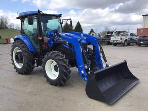 รถแทรกเตอร์นิวฮอลแลนด์ รุ่น NH TC48DA รถแทรกเตอร์การเกษตร พร้อมเครื่องปรับอากาศ เครื่องยนต์ดีเซล 4 สูบ ปั๊ม ราคาสมเหตุสมผลสำหรับขาย - Product Image 5