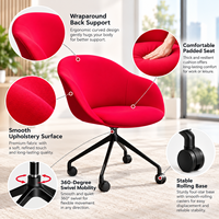 Chaise de réception moderne pour bureau, chaise longue rembourrée pour salle de réunion, salle d'attente