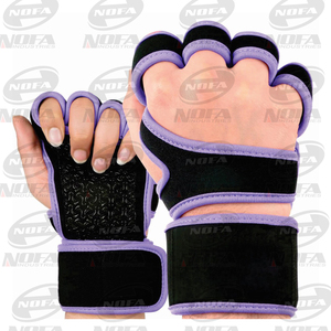 Guantes de gimnasio de peso pesado para ejercicio deportivo Guantes de entrenamiento de cuero acolchados para levantamiento de pesas Culturismo Fitness al aire libre - Product Image 2