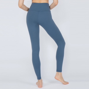 Custom Logo Cotton Women's Seamless High Waisted Yoga Pants Scrunch Butt Gym <b>Leggings</b> made in pakistan - Product Image 6