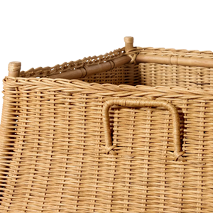 Acogedor cuello de árbol de Navidad de ratán falda de base de árbol tejida intrincadamente para una decoración elegante de vacaciones, venta al por mayor de Vietnam - Product Image 2