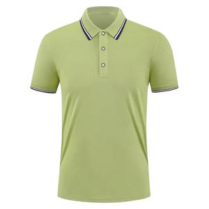 Logo personnalisé hommes pour Polo respirant 100% coton Style décontracté brodé Golf imprimé tricoté Design vierge - Product Image 5