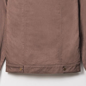 Veste à col en velours côtelé à boutons personnalisable par le fabricant direct, manches longues, style urbain d'hiver, vêtements de neige, tailles XS à 6XL, haute qualité ODM - Product Image 6