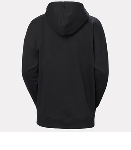 Sweats à capuche noirs, sweats à capuche épais de style streetwear, sweats à capuche personnalisés de qualité supérieure, sweats à capuche amples unisexes, sweats à capuche surdimensionnés pour hommes, streetwear en gros - Product Image 2