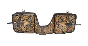 Sacs de selle de saut équestre en cuir véritable de haute qualité usinés à la main vêtements d'équitation occidentale pour chevaux - Product Image 4