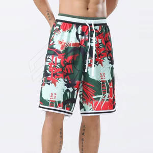 Pantalones cortos de baloncesto de malla bordada con logotipo hecho a medida Hip Hop sublimación poliéster Ajuste rápido solo hombres Unisex - Product Image 4