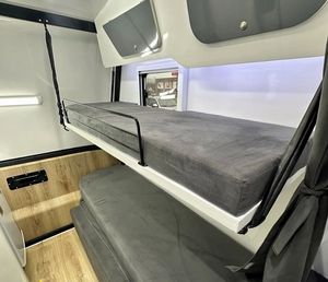 Mini Remolque de Lujo Europeo 2026, Tipo Lágrima, de Fibra de Vidrio, Ligero, para Campamentos, Viajes Todoterreno, para 2-3 Personas - Product Image 5