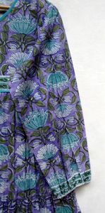 2023 Collection en gros cravate teinture longue caftan col en v demi manches rayonne tissu ample robe ajustée avec fente latérale printemps caftans - Product Image 4