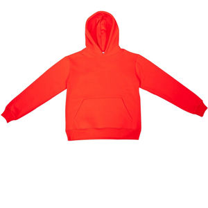 Unisex <b>Red</b> and Yellow Tracksuit Set Fleece Pullover Hoodie and Jogger Pants - Product Image 3