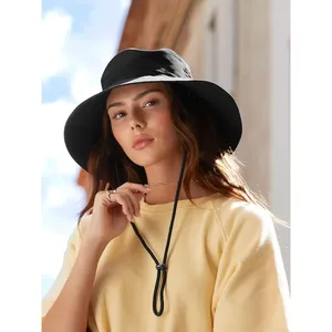 Chapeau de soleil à large bord durable et écologique – Protection solaire écoresponsable - Product Image 4