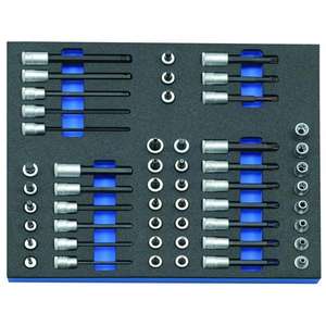 Juego de Llaves de Tubo Gedore 3/8'' CT, Kit de 52 Piezas - Product Image 1