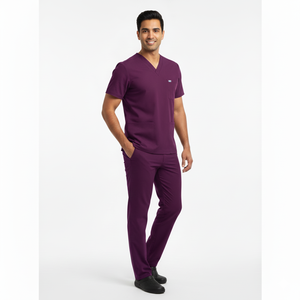 Tenues d'infirmiers pour hommes, tissu de qualité médicale, coupe confortable, couleurs et logo personnalisés pour les professionnels de la santé, hôpitaux et cliniques - Product Image 5