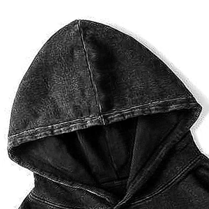 Sun Fade Pull Femme 100% Coton Washed Hoodie Vintage Heavyweight Acid Wash Regular Hoodie Wash Hoodies - Product Image 5