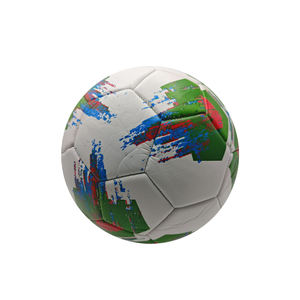 Ballon de football en cuir de qualité officielle, taille personnalisée, léger, avec logo de style nouveau, service OEM, pour la vente en gros - Product Image 5