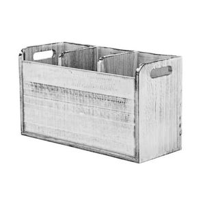 Rustic Wooden Cutlery Stand Standing Type for <b>Kitchen</b> <b>Tables</b> and Countertops Dinnerware and Tableware Use - Product Image 5