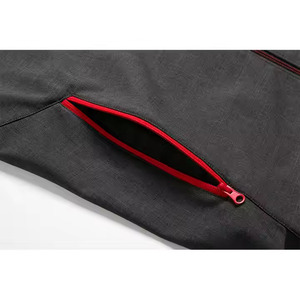Chaqueta de Invierno Unisex Personalizada de Alta Calidad, con Cuello Alto, Transpirable, Impermeable y Cortavientos, con Cierre de Cremallera - Product Image 3
