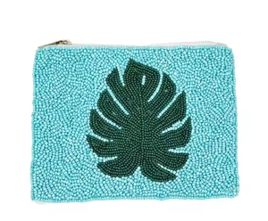 Preppy perlé été porte-monnaie pochette Vintage dame broderie porte-monnaie perle de rocaille pochette à main personnalisée par MD HANDICRAFTS - Product Image 2