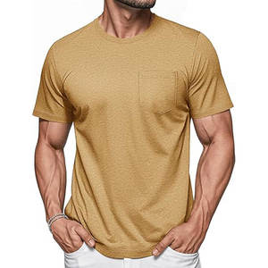 Wholesale 100% Cotton <b>T</b>-<b>Shirt</b> for <b>Men</b> OEMODM Custom Logo Unisex <b>Long</b> Plain <b>T</b>-<b>shirts</b> with Solid Pattern Print Logo - Product Image 4